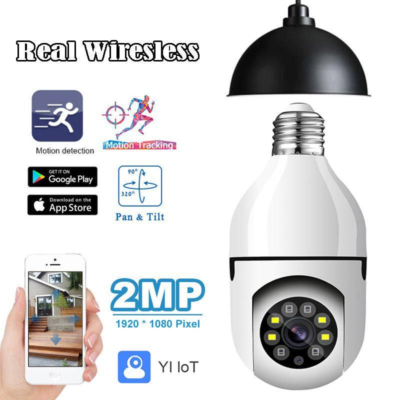 Foco Cámara Smart de Seguridad 360°