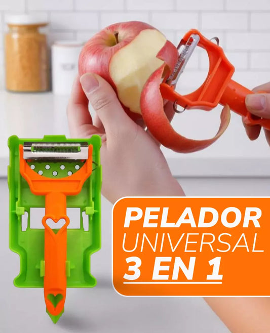 Multipelador 3 en 1 de frutas y verduras