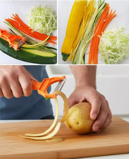 Multipelador 3 en 1 de frutas y verduras