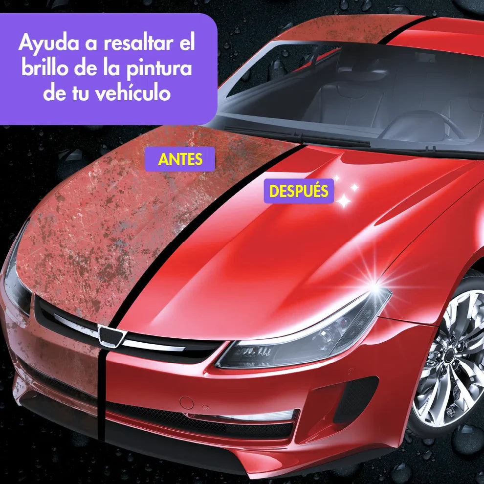 LIMPIEZA TOTAL: SHAMPOO + BRILLO PARA LLANTAS
