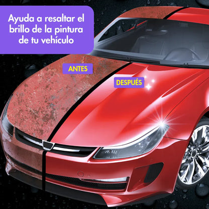 LIMPIEZA TOTAL: SHAMPOO + BRILLO PARA LLANTAS