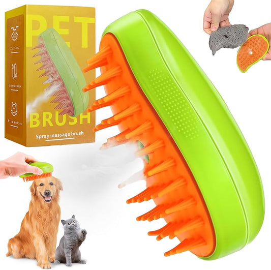 CEPILLO DE MASCOTA CON VAPOR