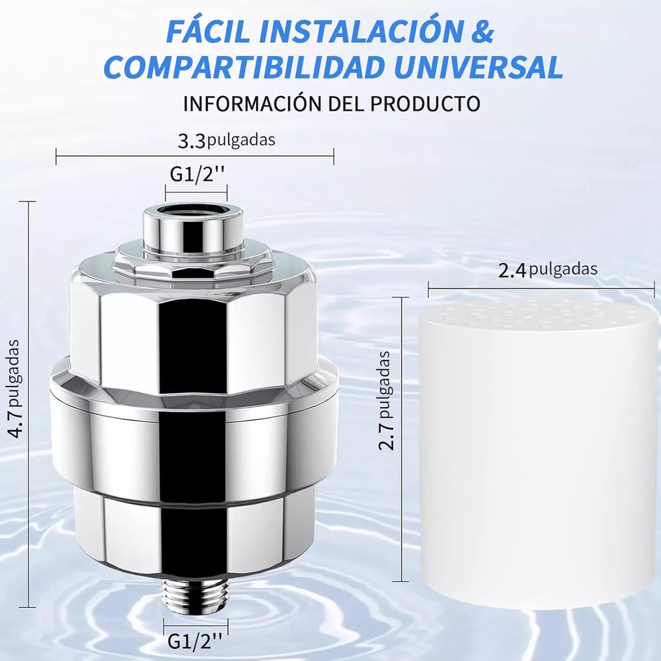 Filtro de agua de 20 etapas premium