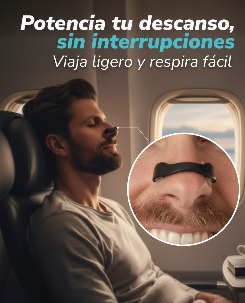 Dilatador nasal magnético antirronquidos