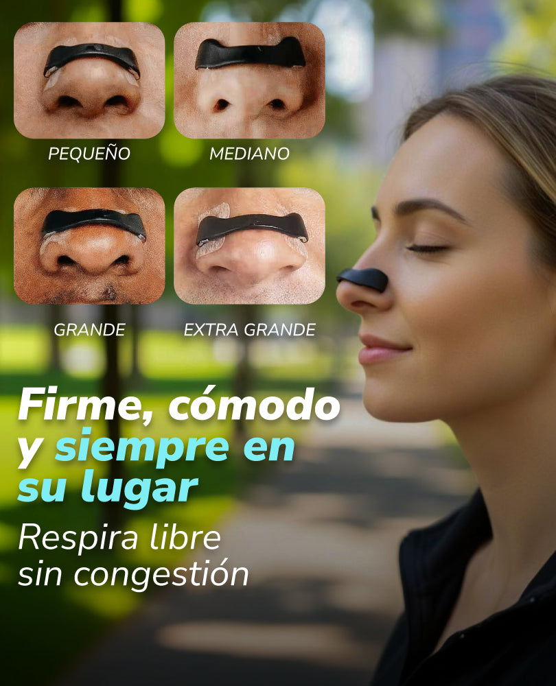 Dilatador nasal magnético antirronquidos