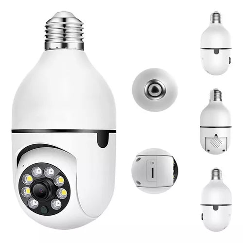Foco Cámara Smart de Seguridad 360°