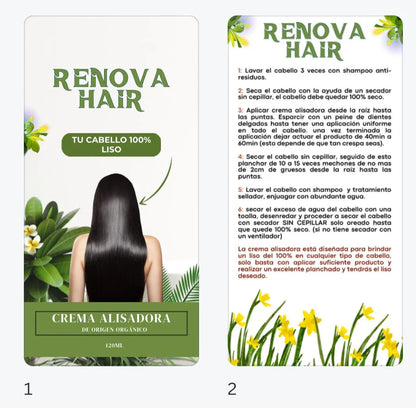 RENOVA HAIR – TRATAMIENTO INTENSIVO DE REPARACIÓN CAPILAR