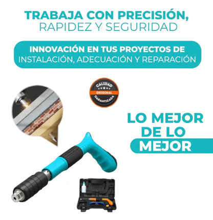 PISTOLA DE CLAVOS + LENTES DE OBSEQUIO