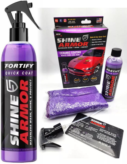 Shine Armor™ – Spray Cerámico Premium con Efecto de Cera