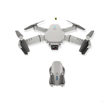 Drone cuadricóptero con antena plegable y cámara 4K